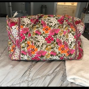 Vera Bradley large duffel bag